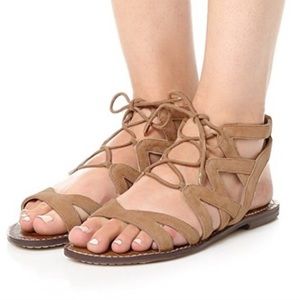 Suede Sam Edelman sandals